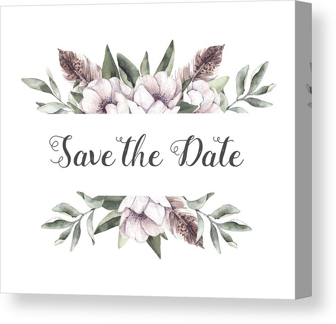 678x653 hand drawn watercolor illustration - Wedding Invitation Drawing