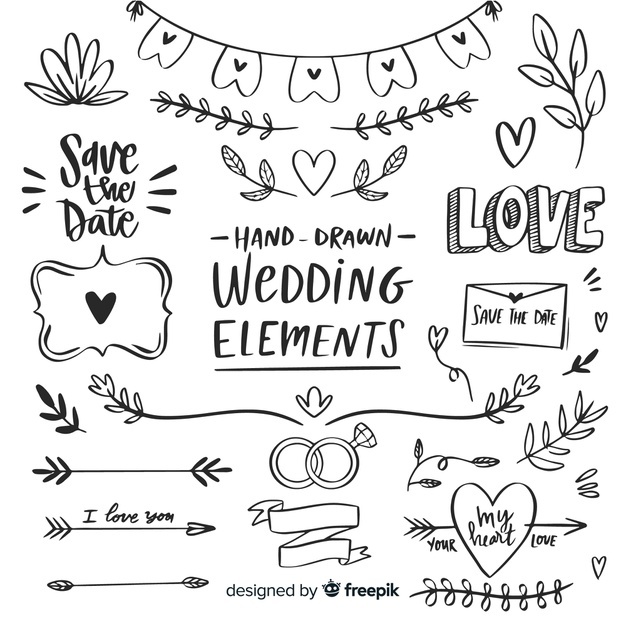626x626 Wedding Couple Vectors, Photos And Free Download - Wedding Line Drawing