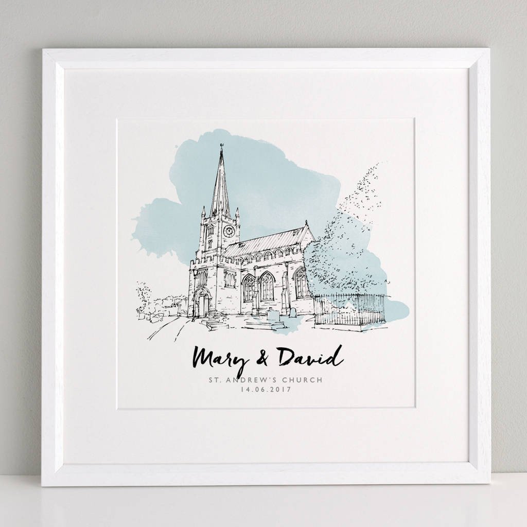 1024x1024 Wedding Venue Line Drawing Letterfest - Wedding Line Drawing