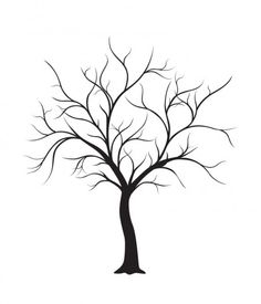 236x275 Best Wedding Tree Images Wedding Trees, Fingerprint Tree - Wedding Tree Drawing