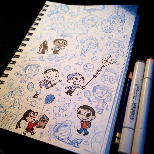 640x640 the result of a really fun weekend drawing session - Weekend Drawinging