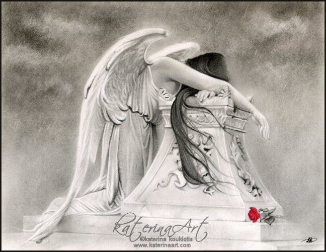 656x507 Weeping Angel Katerina Artfantasy And Portraiture Art - Weeping Angel Drawing