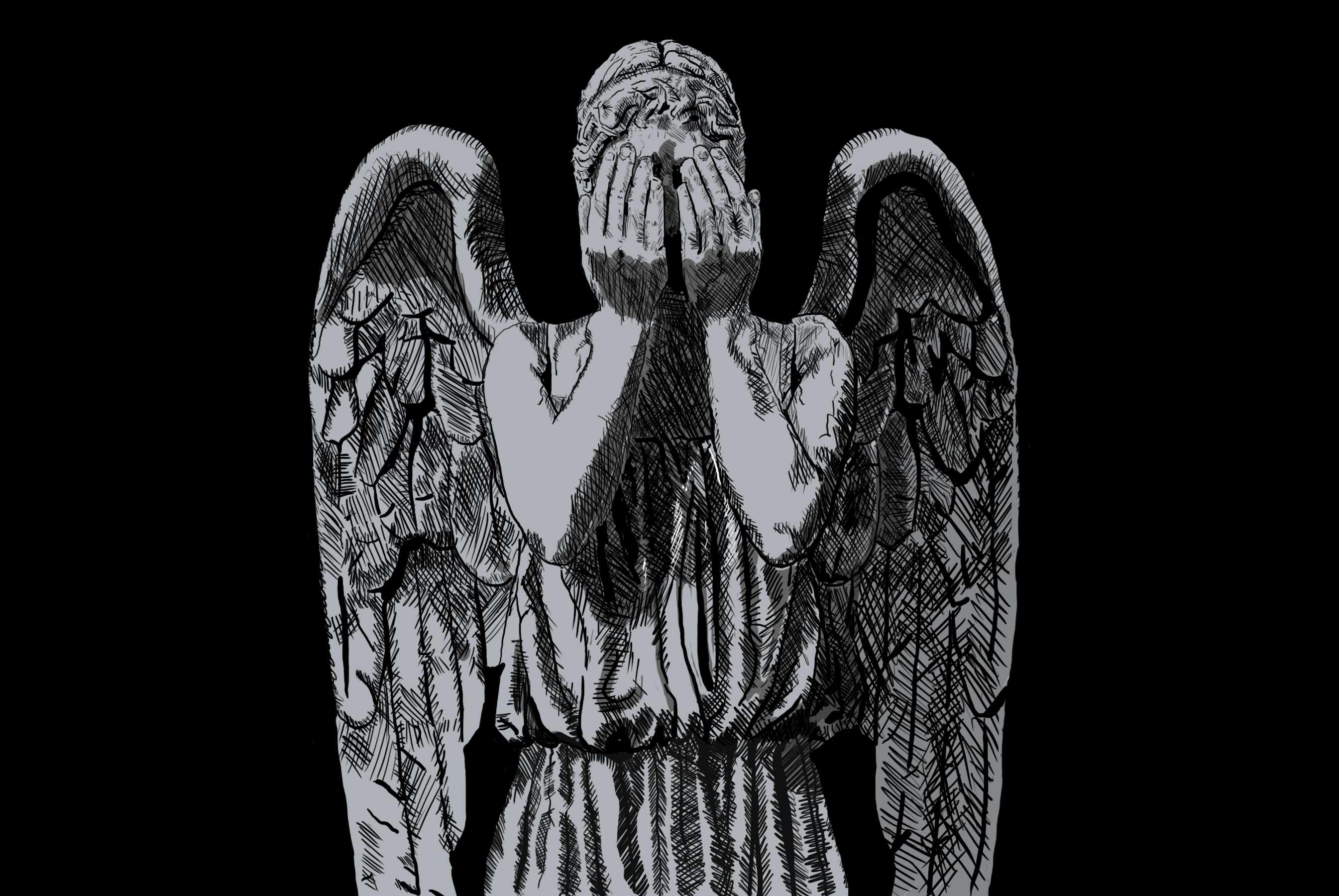 Weeping angels 1.20 1. Микеланджело Плачущий ангел. Скульптура плачущего ангела Микеланджело. Микеланджело Плачущий ангел статуя. Сверхъестественное плачущие ангелы.