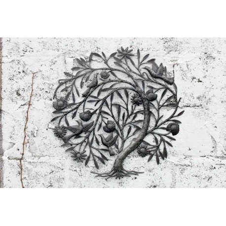 458x458 tree of life weeping willow birds, handmade from upcycled - Weeping Willow Drawing