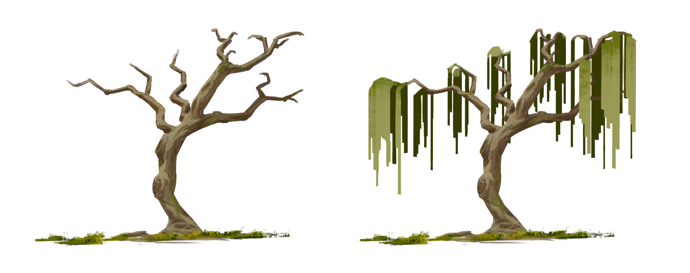 2722x1080 Weeping Willow Tree Pencil Drawings Hd Wallpapers Home Design - Weeping Willow Tree Drawing