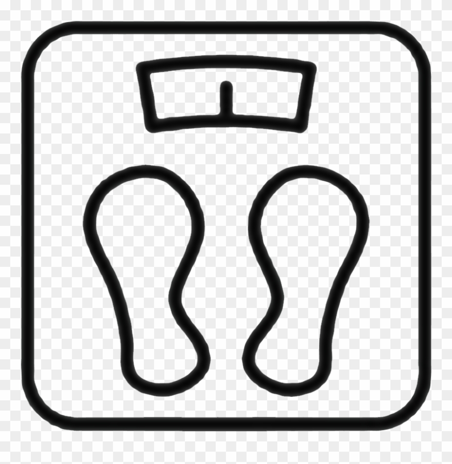 880x904 Picture Free Library Bathroom Scales Clipart - Weighing Scale Drawing