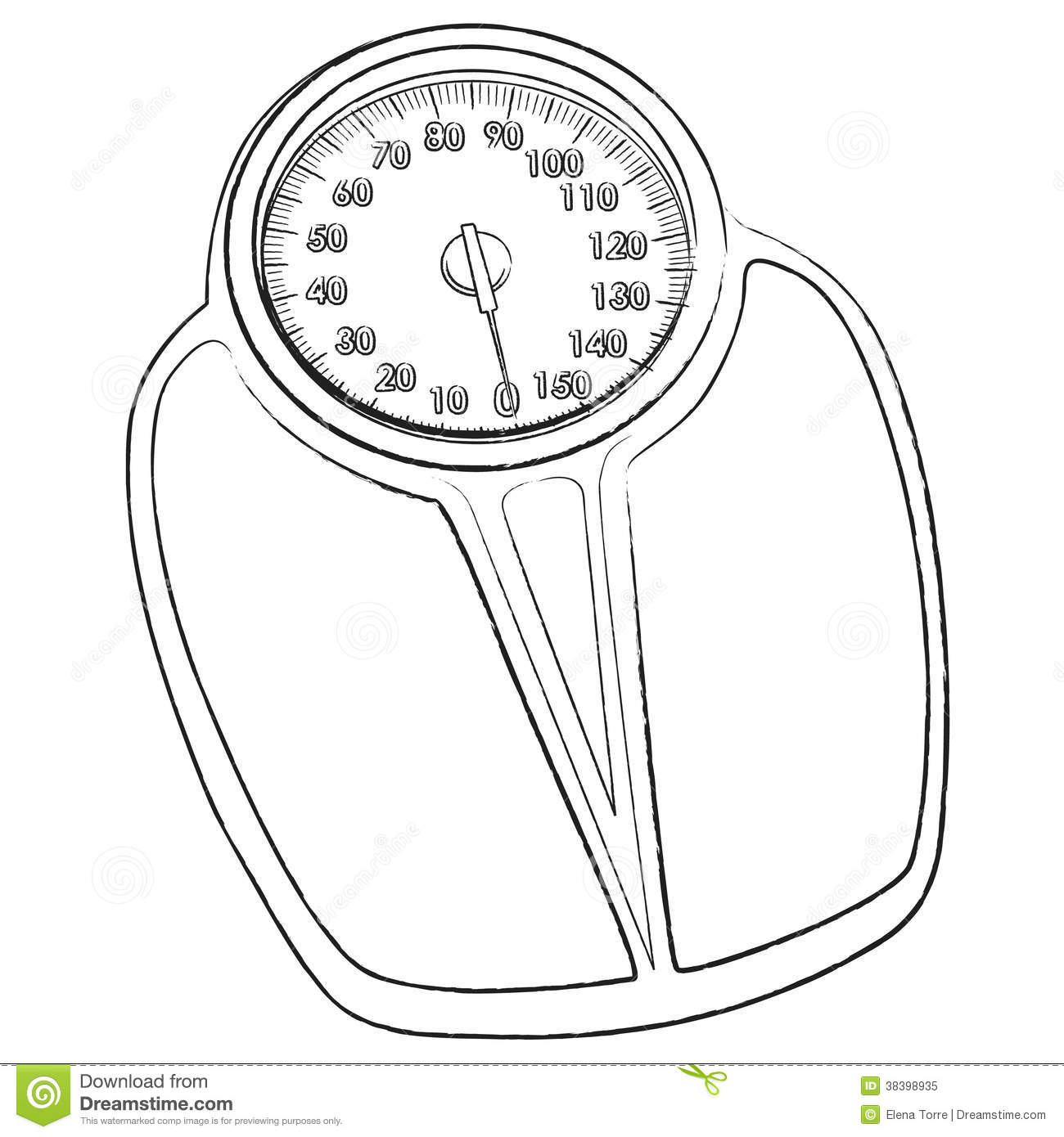 Weighing Scale Drawing at Explore collection of