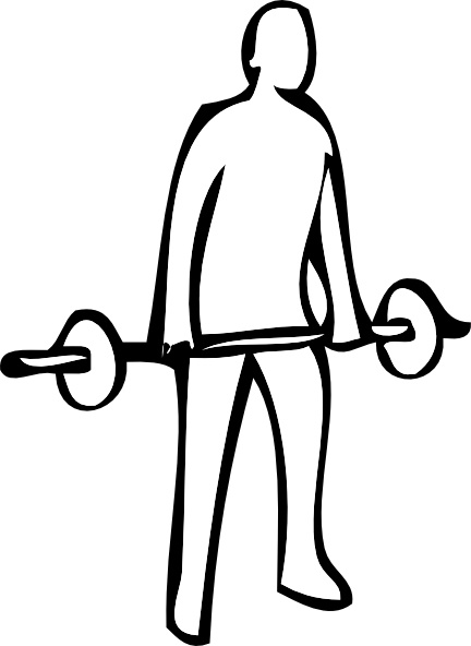 432x592 weight lifting clip art free vector in open office drawing - Weight Drawing