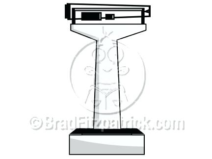 432x324 Weight Scale Clipart Info Picture Of Weighing Chrisconnelly - Weight Scale Drawing