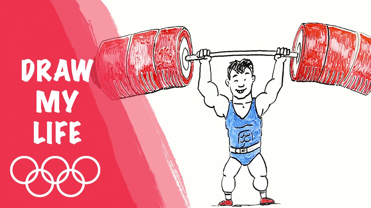 1280x720 naim - Weightlifting Drawing