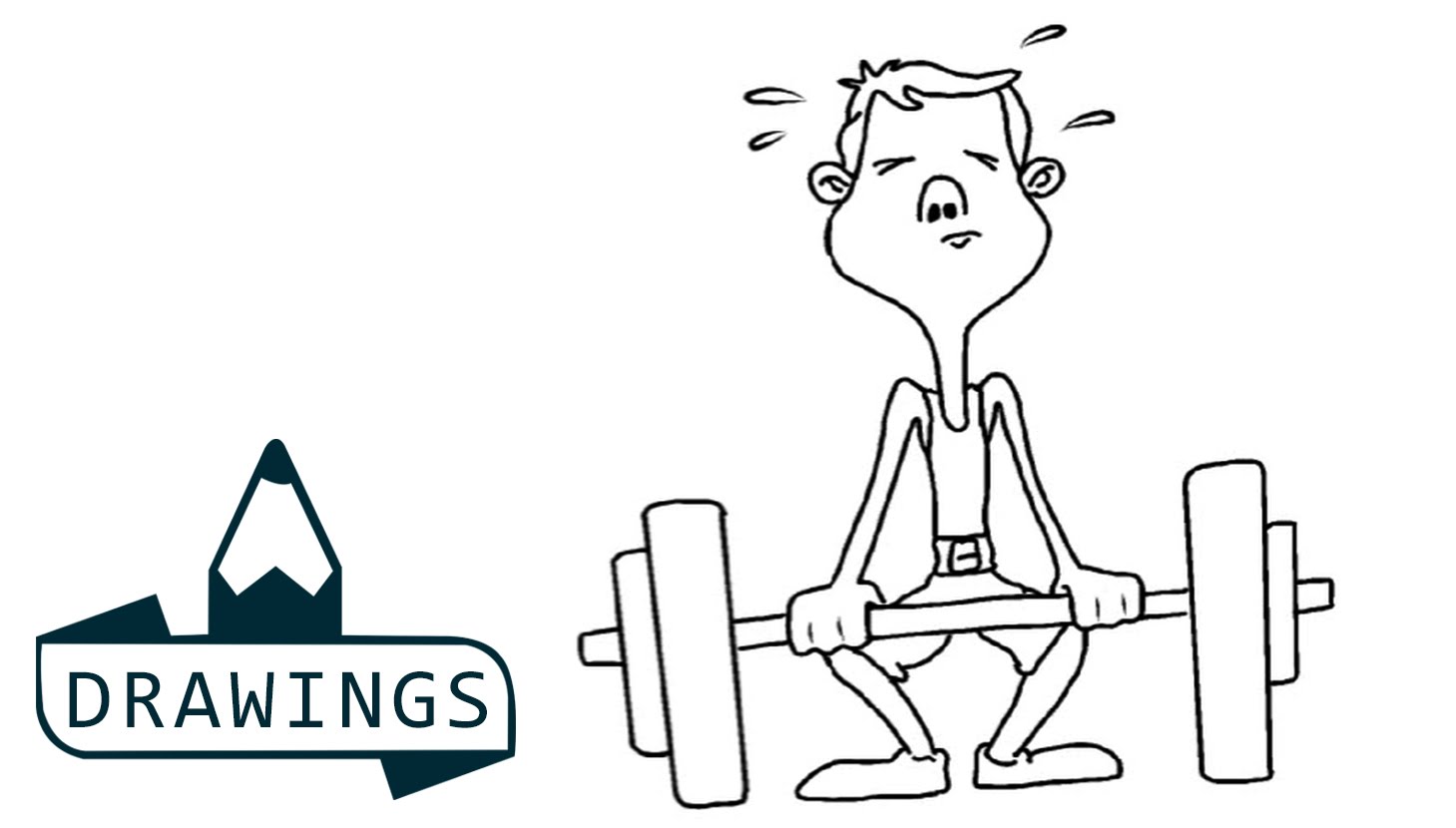 1459x830 weightlifting drawing for free download - Weightlifting Drawing.