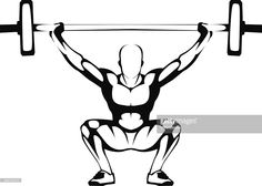 236x168 weightlifting drawings images pictures - Weightlifting Drawing