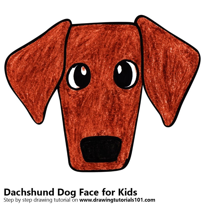 Weiner Dog Drawing at PaintingValley.com | Explore collection of Weiner ...