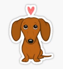 210x230 weiner dog drawing stickers redbubble - Weiner Dog Drawing