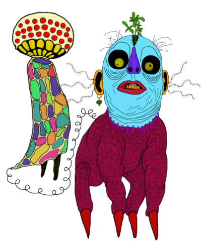 403x480 my weird drawings - Weird Drawings
