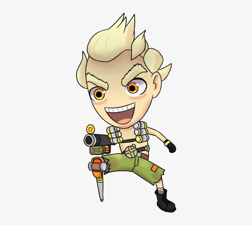 820x732 fan art chibi junkrat overwatch welcome - Welcome Drawing Images