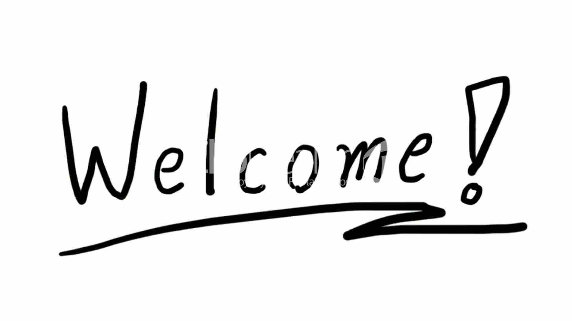 1920x1080 drawing of welcome,hand painting video material,sketch questions - Welcome Drawing Images