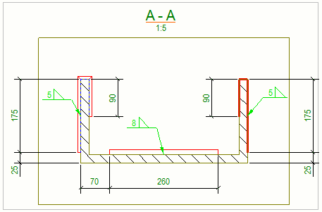 457x301 Welds In Drawings Tekla User Assistance - Weld Map Drawing Example