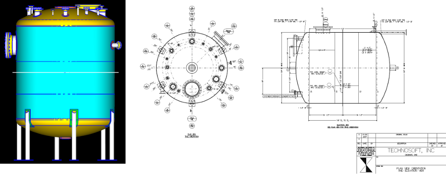 900x364 Ampreva Technosoft Inc - Weld Map Drawing Example