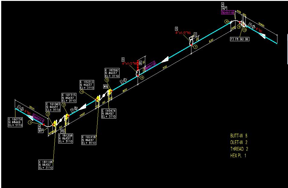 954x625 How To Sum Up The Welds According To The Weld Type In Weld Summary - Weld Map Drawing Example