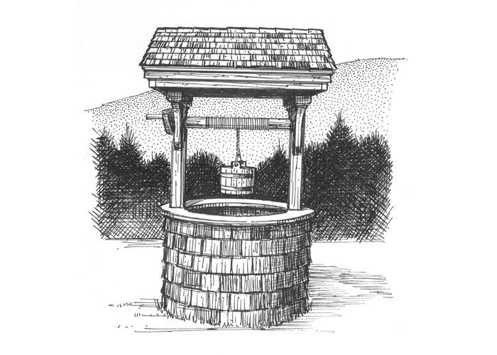 700x500 Wishing Well Plans Build A Wishing Well Jamaica Cottage Shop - Well Drawing