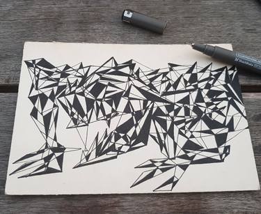 375x307 werewolf drawing - Werewolf Drawings