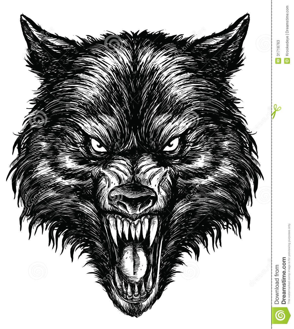 1162x1300 tooth drawing werewolf for free download - Werewolf Head Drawing