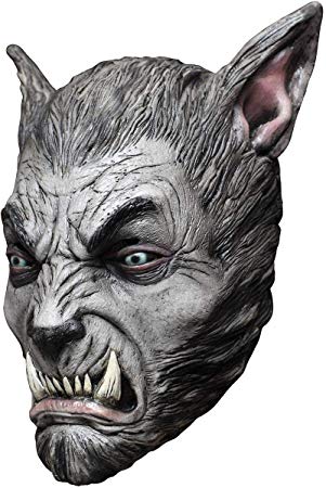 301x450 The Silver Wolf Beast Werewolf Head Mask Toys Games - Werewolf Head Drawing