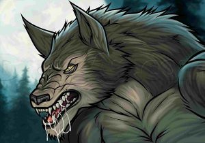 300x210 Mexican Step Drawings Rhcom Easy Halloween - Werewolf Head Drawing