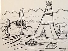 225x167 western art drawings for sale ebay - Western Drawings