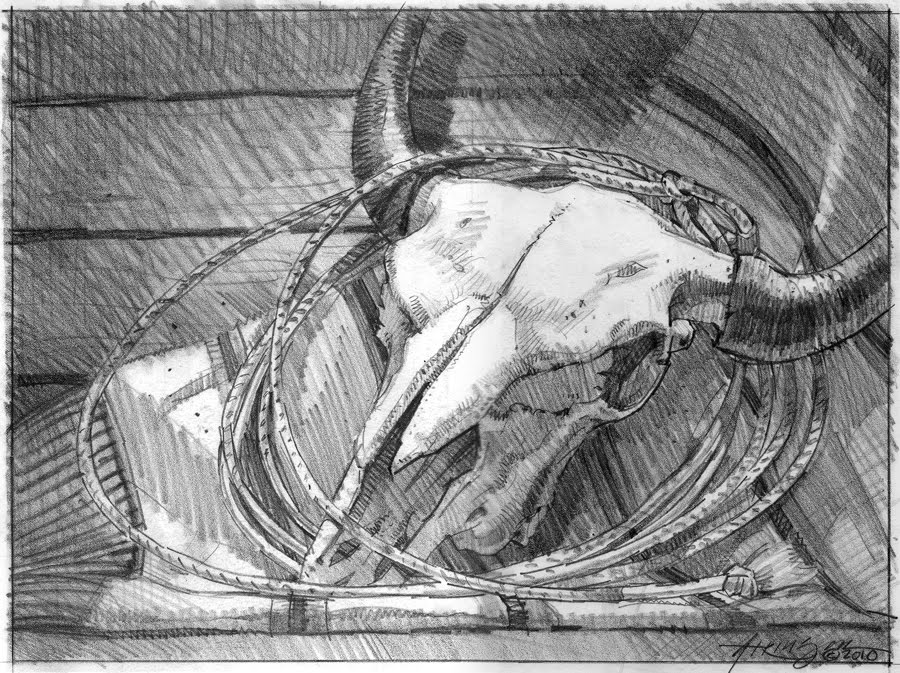 900x673 houston livestock show and rodeo art contest - Western Horse Drawings