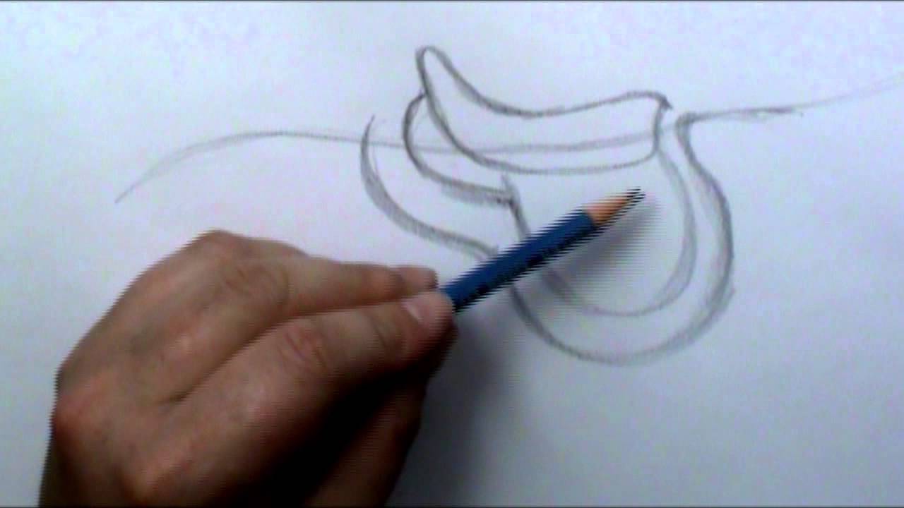 1280x720 how to draw a english saddle - Western Saddle Drawing