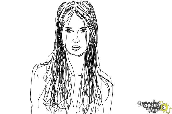 600x400 how to draw wet hair - Wet Hair Drawing