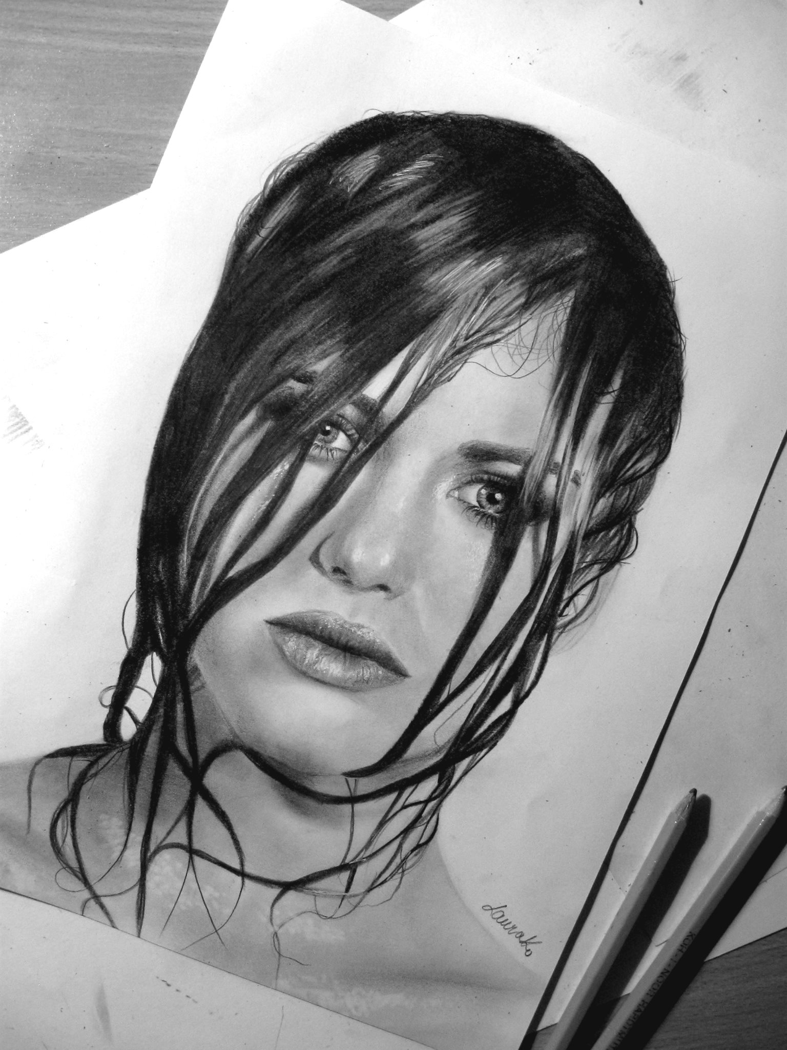 Wet Hair Drawing at Explore collection of Wet Hair