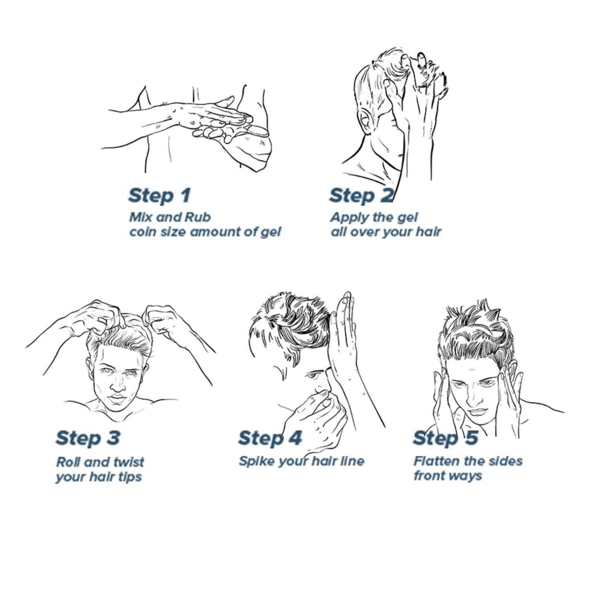 1200x1200 set wet hair gel vertical hold just color me - Wet Hair Drawing