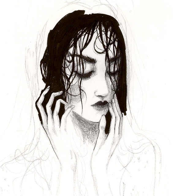 565x639 vanilla cardamom in progress wet hair - Wet Hair Drawing