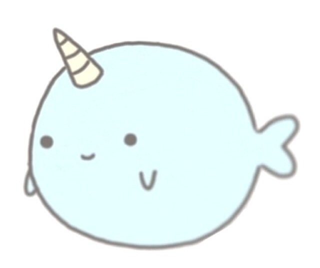 640x537 Cute Fat Whale Shared - Whale Drawing Cute