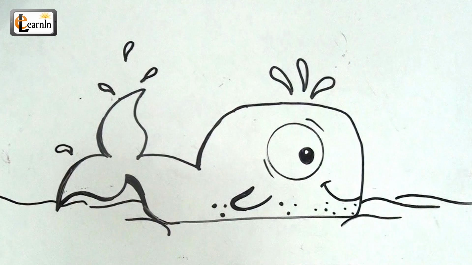 1920x1080 Children Drawing Easy Art For Kids How To Draw A Whale Drawing - Whale Drawing For Kids