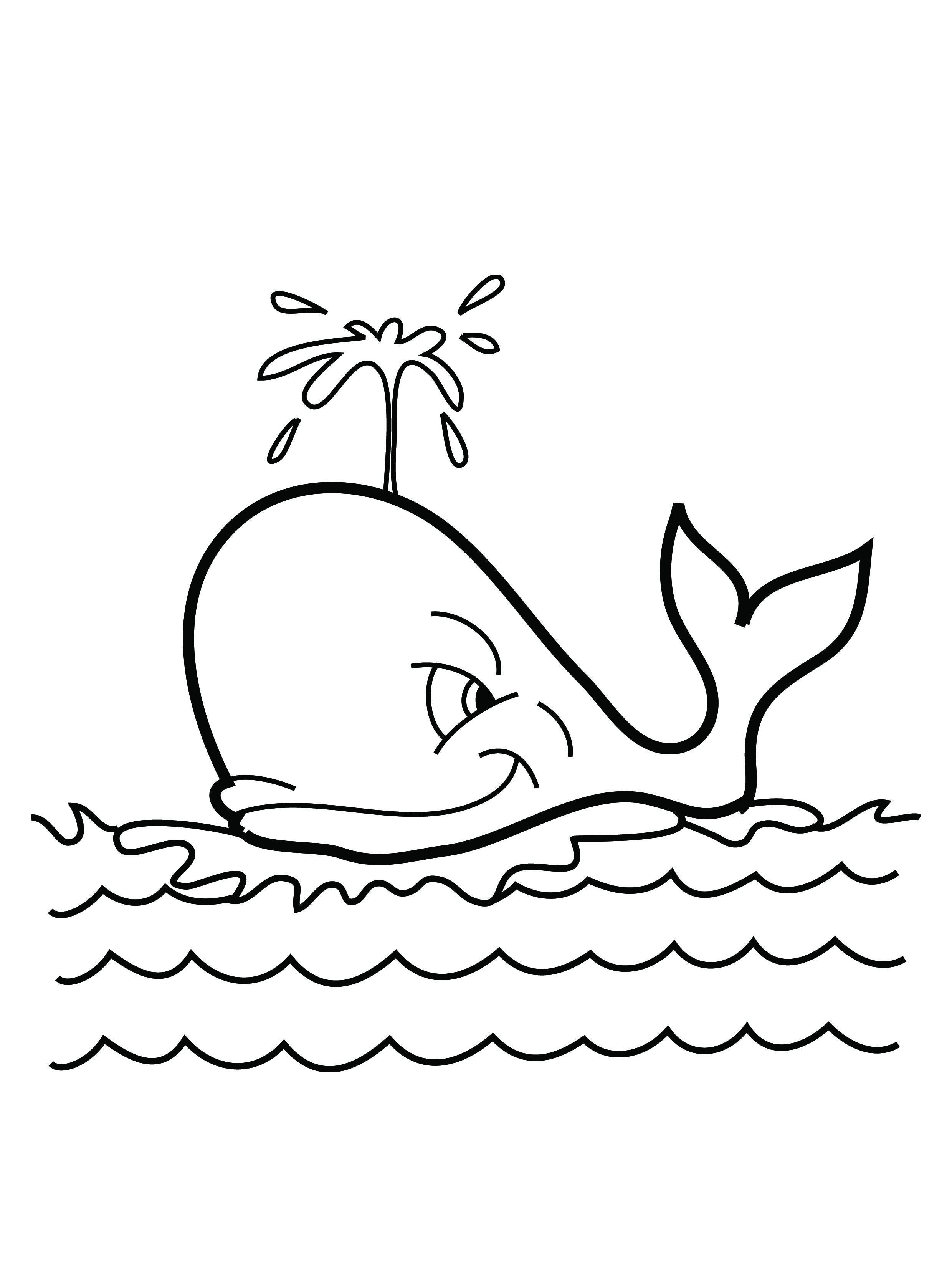 2480x3292 Whale Drawing Cute - Whale Drawing For Kids