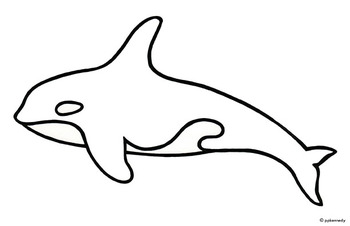 350x226 Whale Outline Cliparts Free Download Clip Art - Whale Outline Drawing