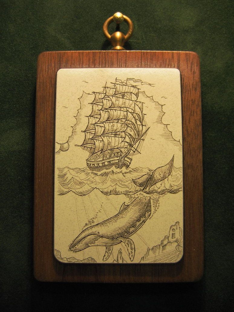 774x1032 Scrimshaw Art Whaling Ship Scrimshaw - Whaling Ship Drawing
