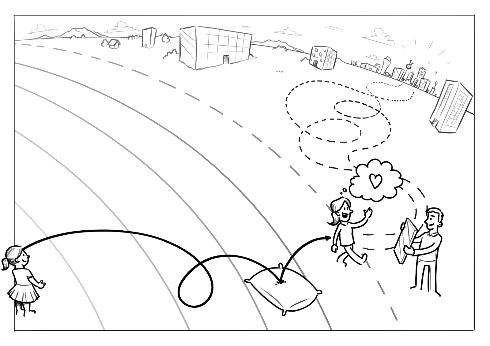 1600x1131 Ministers Draw The Future Of Education Flatland - What Drawing