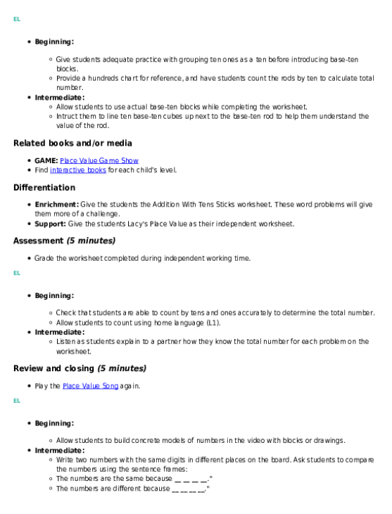 557x731 place value party lesson plan - What Is A Place Value Drawing