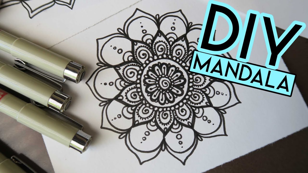 1280x720 How To Draw A Mandala - What Is Mandala Drawing