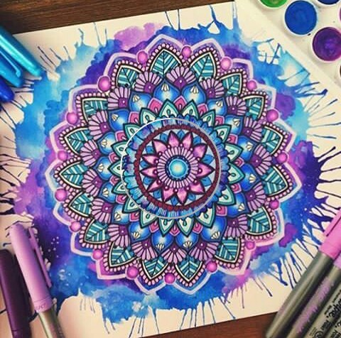 480x476 Mandala Drawing Meditation Mindfulness Holistic Health - What Is Mandala Drawing