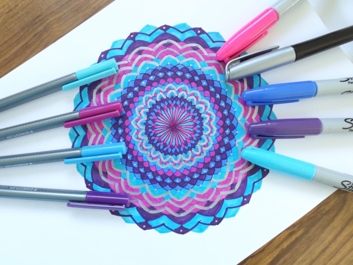 1200x900 Mandala Drawing And Your Inner Voice - What Is Mandala Drawing