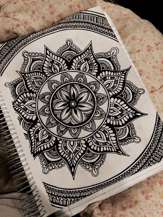 570x760 Mandala Ink Drawing - What Is Mandala Drawing