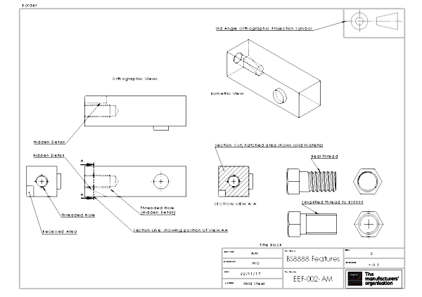 600x423 Engineering Drawing For Free Download - What Is Technical Drawing
