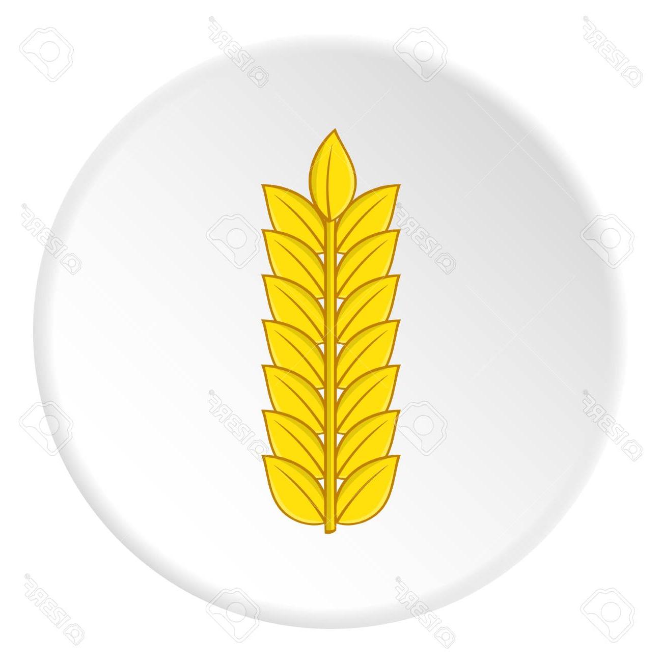 1300x1300 best wheat icon cartoon illustration of vector for web drawing - Wheat Drawing