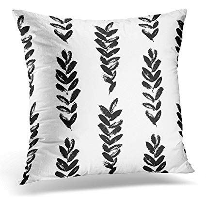 425x425 Throw Pillow Cover Wheat Abstract Modern Grunge - Wheat Plant Drawing